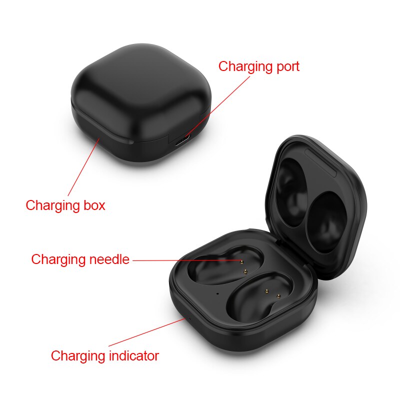 Suitable for Samsung Galaxy Buds Live Bluetooth Headset Charging Compartment R180 600mAh Wireless Earphone Charging Box