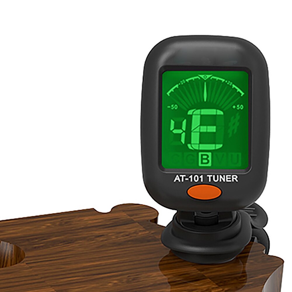 Musical Instrument Digital Chromatic LCD Clip-On Electric Tuner for Guitar Bass Violin Ukulele Oud Cello Viola
