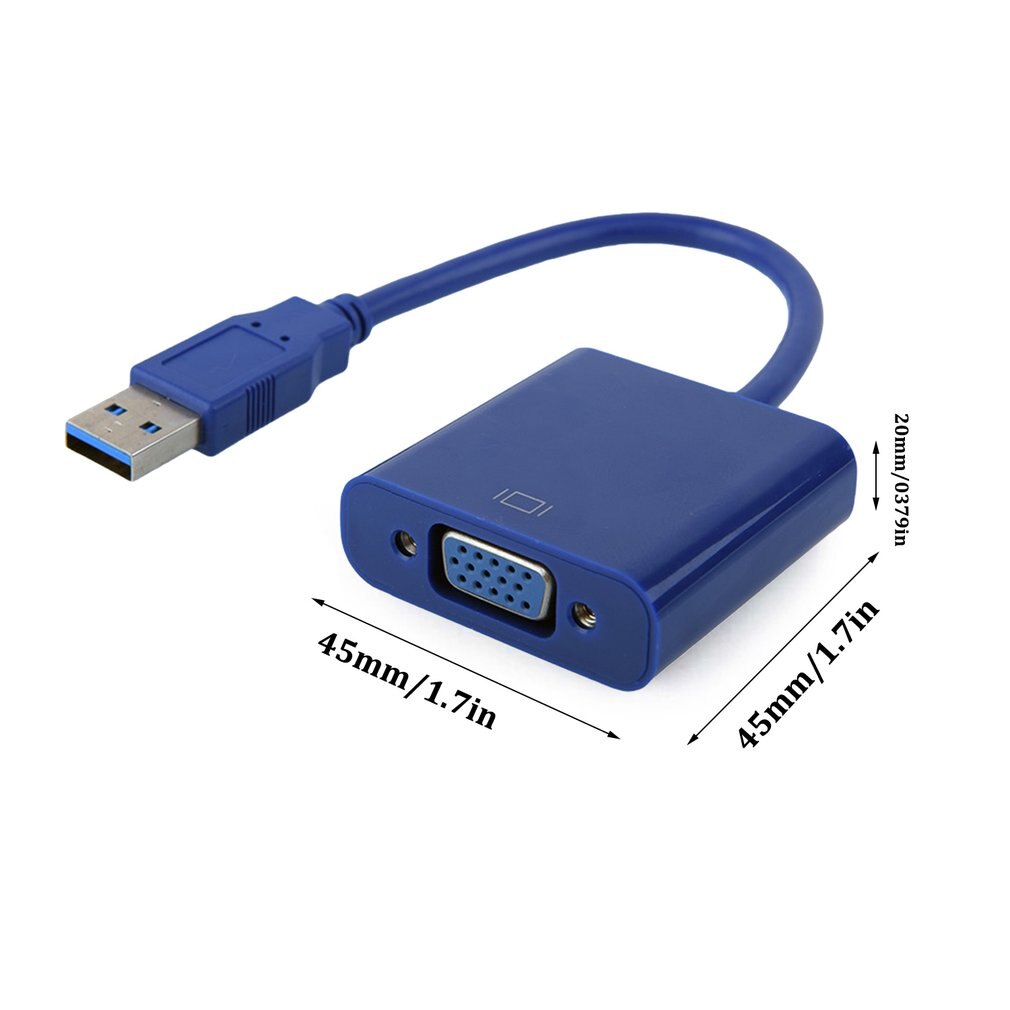 Usb Naar Vga Converter Usb Naar Vga Usb3 0 Naar Vga Usb Naar Vga Verlengkabel Plug En Play USB3.0 interface