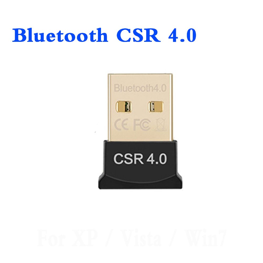 Adaptador USB Bluetooth 5,0, receptor y transmisor de Audio, Dongle inalámbrico para ordenador, PC, portátil y ratón, el más: Bluetooth v4.0