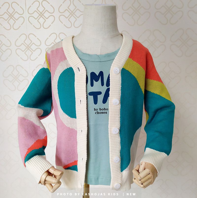 Crazy Fashion Strickjacke Mädchen - Langarm Mit Taschen In Boyfriend Fit