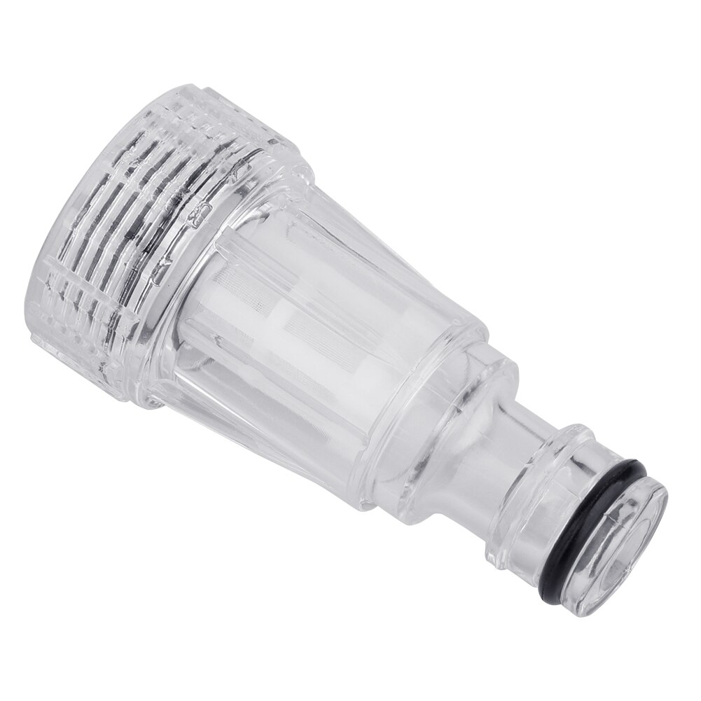 Plastic Machine Water Filter Levert Clean Washer Water Filter Transparant Universele Hoge Druk Verbinding Fitting