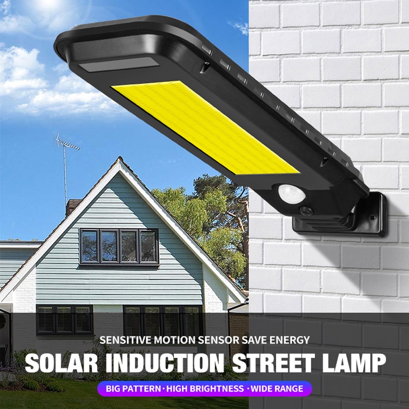 Flood Light Outdoor Floodlight Spotlight Waterproof Street Lamp Remote Control Landscape Solar Wall Lamp For Courtyard Garden