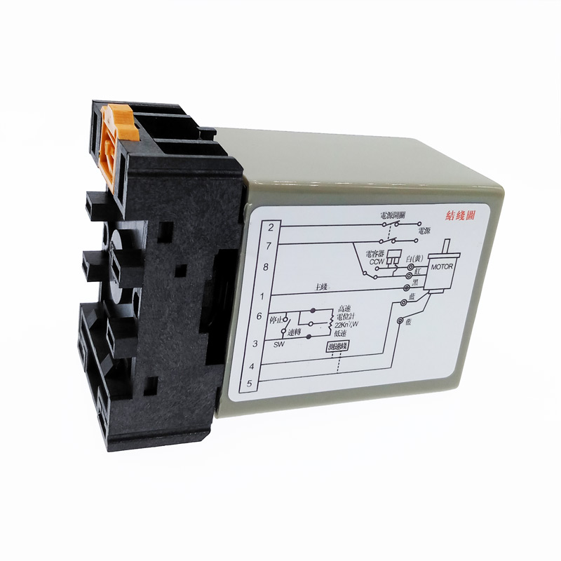 Controlador de velocidad del motor de CA de SS-22, regulador de velocidad de 220V 50HZ con potenciómetro de 20K Ohm + condensador + Dial