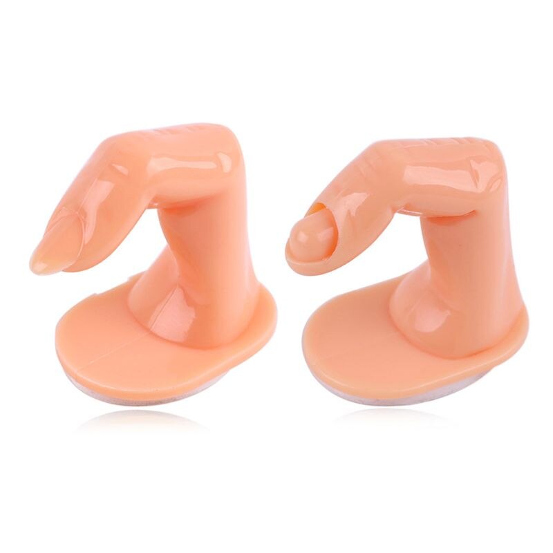 Plastic Praktijk Nep Vinger Nail Art Model Vinger Hulpmiddel