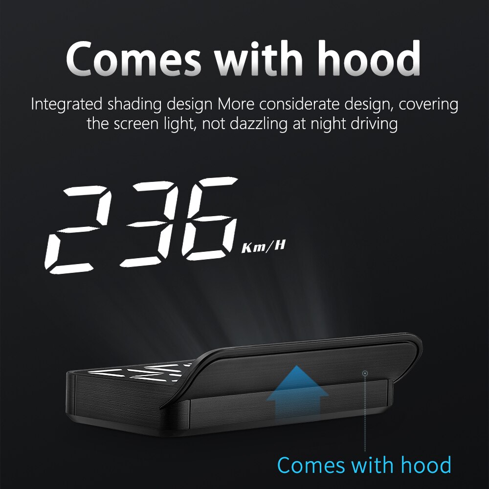 M3 HUD Head up display For Tesla Model 3 With Speed Voltage Projection Turning Light Gear Projector Door Remind