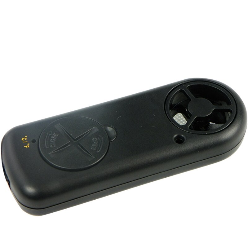 Mini Digital LCD CFM/CMM Thermo Anemometer Infrared Thermometer Air Velocity Wind Speed Gauge Meter Temperature Tester