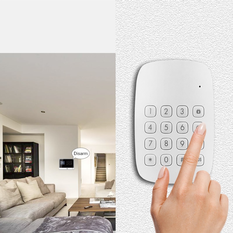 Wireless Keypad for H6 Home Security WIFI GSM Alarm System RFID Card Disarm Wireless Password Keypad