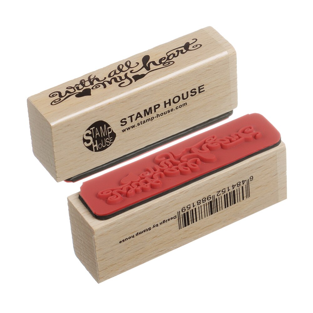 Thank You/For You Blessing Greeting Words Wood Rubber Stamp DIY Scrapbook Cards Daily Planner Decor Handmade Letter Stamp: 2