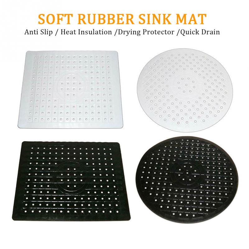 Multifunksjonell tørking varmeisolasjon myke gummi retter beskytter vask matte bord kjøkken hjem anti slip rask tappe dårlig