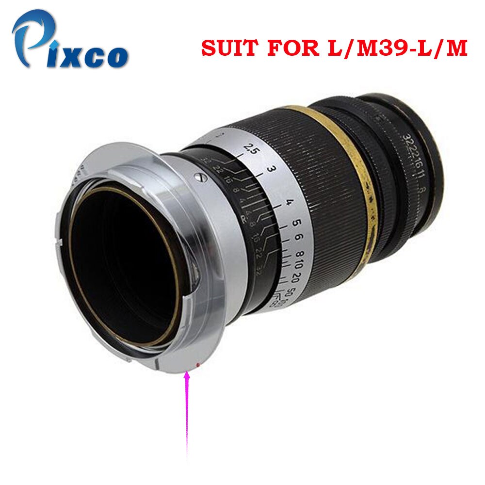 Pixco L/M39-L/M Suit For Leica M39 Mount 50-75mm Lens to Leica M Camera Adapter