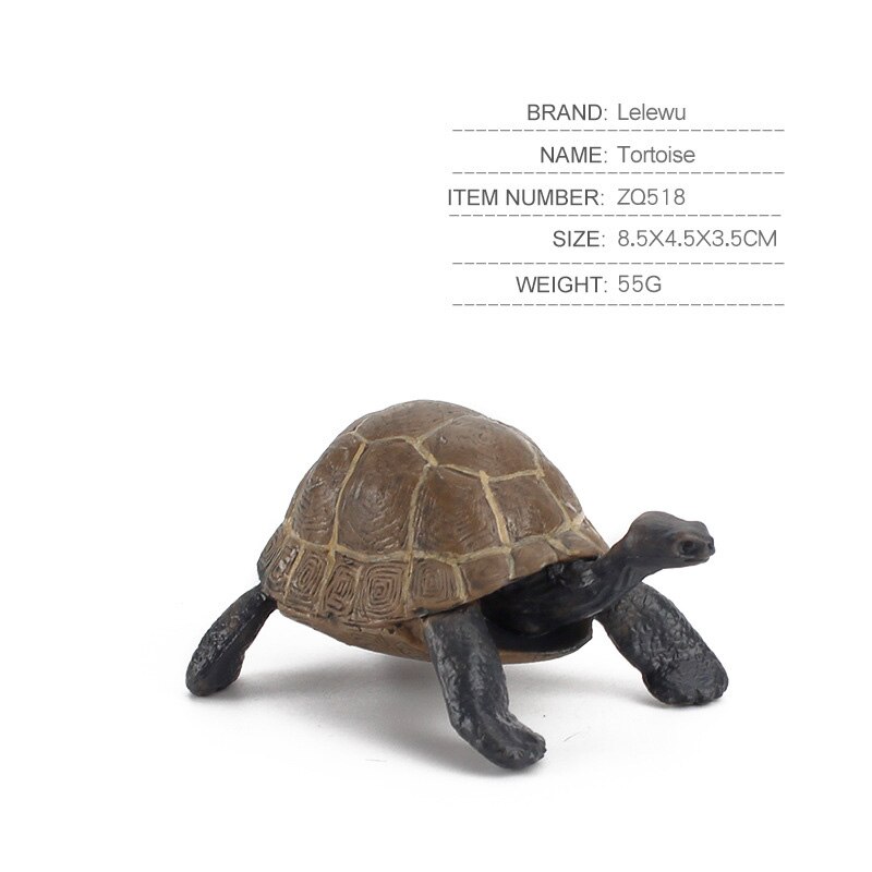 Life Simulation Animal Model Sets Sea Turtle Simulation Model Children Cognitive Cobra Toy Accessories Action Figures Teaching M: 03