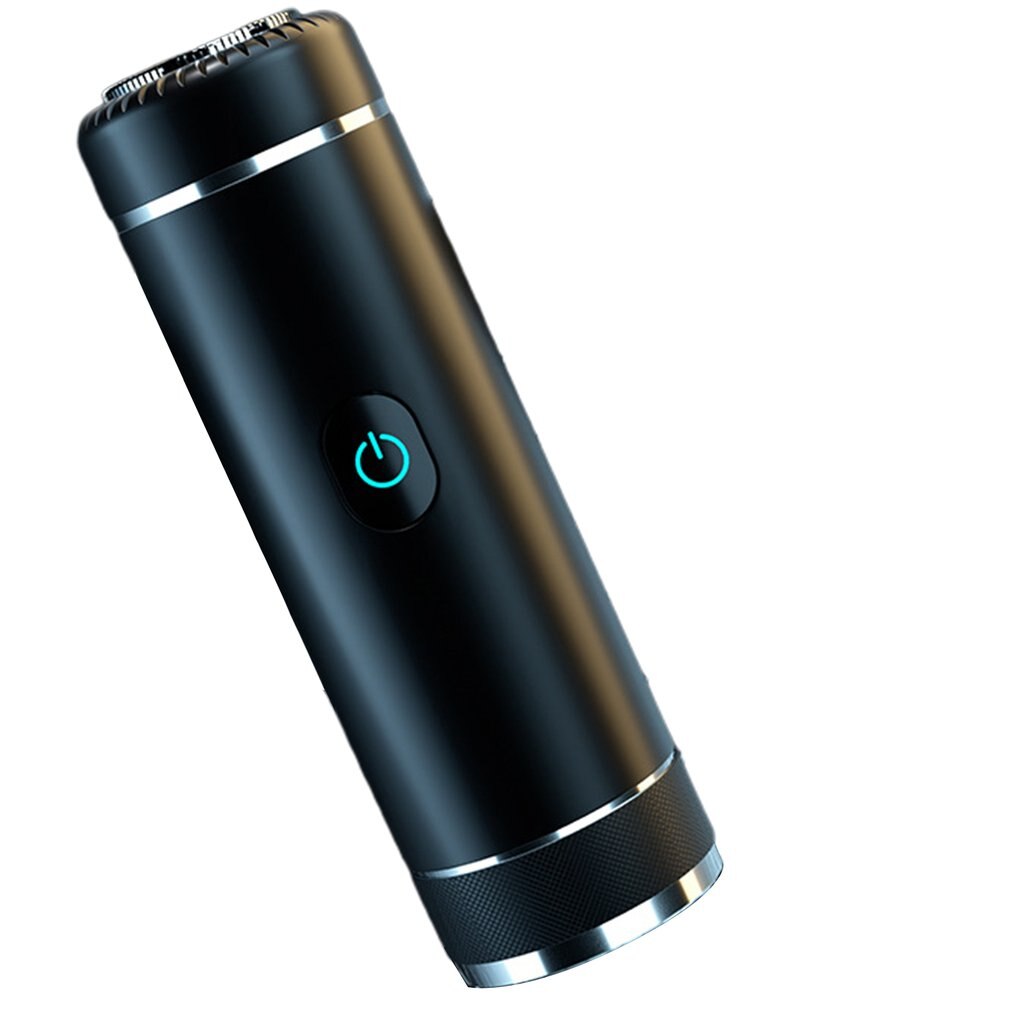 Elektryczna maszynka robić golenia dla mężczyzn akumulatorowa golarka samochodowa mini golarka elektryczna robić podróży służbowych: czarny