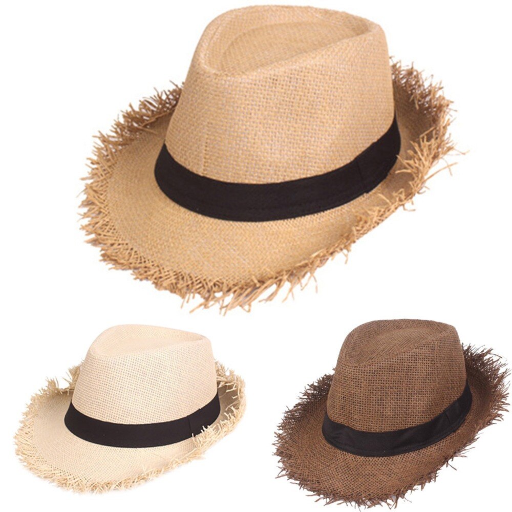 Straw Hat Men Panama Caps Summer Style Sun Hat Beach Classic Male Hats And Caps
