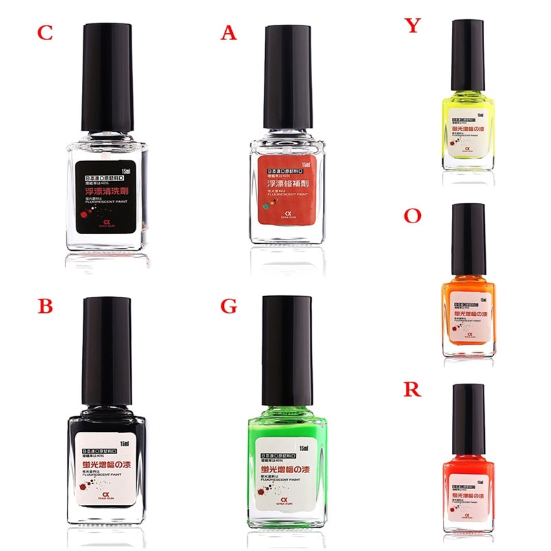 Diy visdobbers fluorescerende verf staartdobbers indicatorverf boei staart reparatie tuigage accessoires