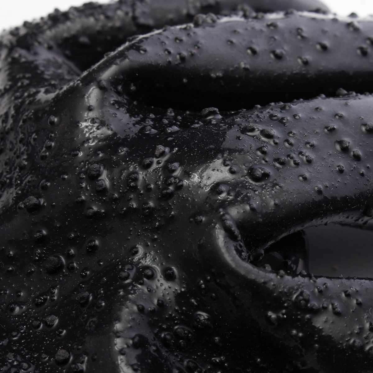 24''x10'' Rubber Sandblaster Sand Blast Sandblasting Gloves For Sandblast Cabinets Safety Glove