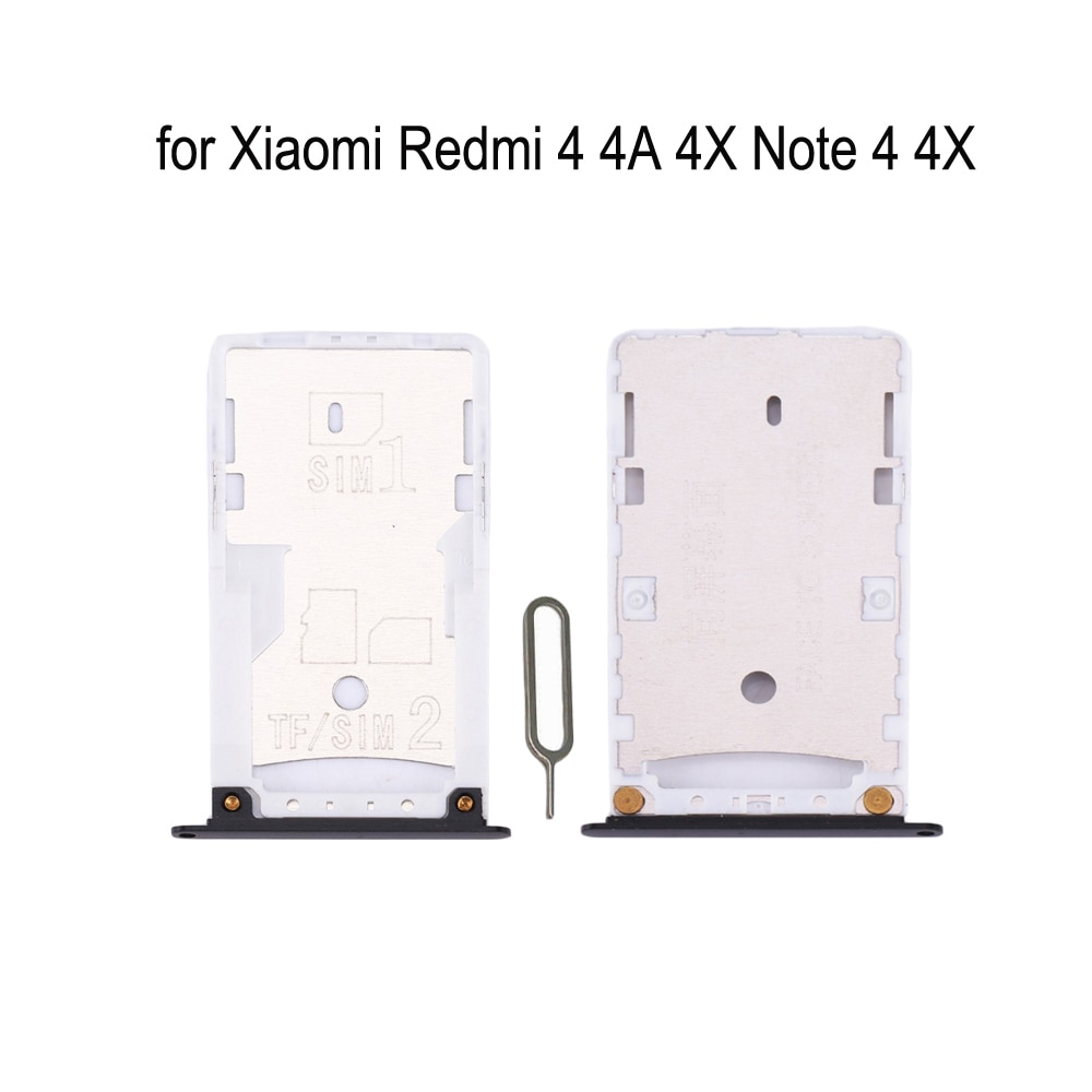 Für XIAOMI Redmi 4 4A 4X Hinweis 4 4X Original Telefon Gehäbenutzen Neue SIM Fach Adapter Für Xiaomi Hinweis 4 4A 4X Mikro SD Karte Tablett Halfter