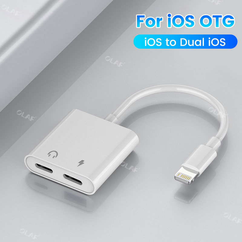 Für iPhone Kartenleser Adapter Für iPhone 14 13 12 11 U Disk Kamera Kartenleser Daten Konverter OTG Datenkabel Zubehör