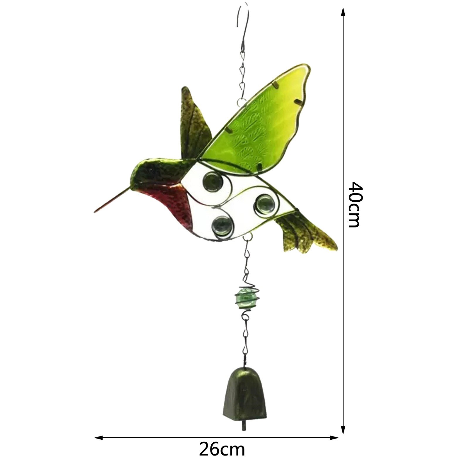 Stained Bird Glass Window Hangings Acrylic Wall Hanging Birds Wall Art Sculpture Hanging Window Decoration Suncatchers Garden: B