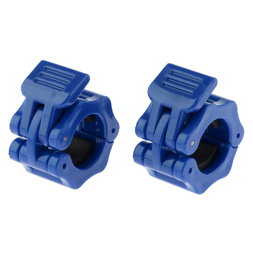 1 par hantel låsespenne vektstang stang klemme Fitness 25mm lås krage trening muskel klemme vektstang spenne
