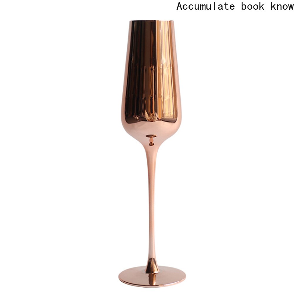 400Ml Wijn Glazen Koperen Beker Mok Rose Gold Rvs Sap Drinken Champagne Cocktail Cup Voor Party Bar Tool sake