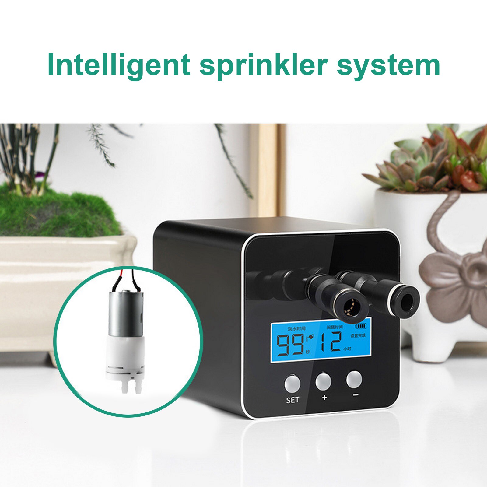 Rain Forest Eco-tank Spray Humidifier System Atomizer To Simulate Rainfall Automatic Watering Device Garden Tools