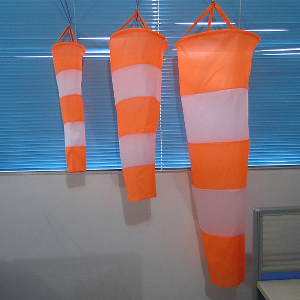 Udendørs luftfart vindsækpose rip-stop vindmåling vejrblade reflekterende bælte vindovervågning legetøjsdrage 80/100/150cm