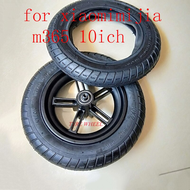 Neumático de disco de freno de disco del cubo de rueda trasera de fábrica Original para patinete eléctrico de rueda Mijia M365 de Xiaomi, 10 pulgadas, fácil de instalar