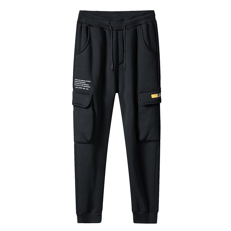 Winter Thickness Fleece Men Pant Thermal Sweatpant Male Running Jogging Exercise Workout Casual Sport Trousers Sportswear