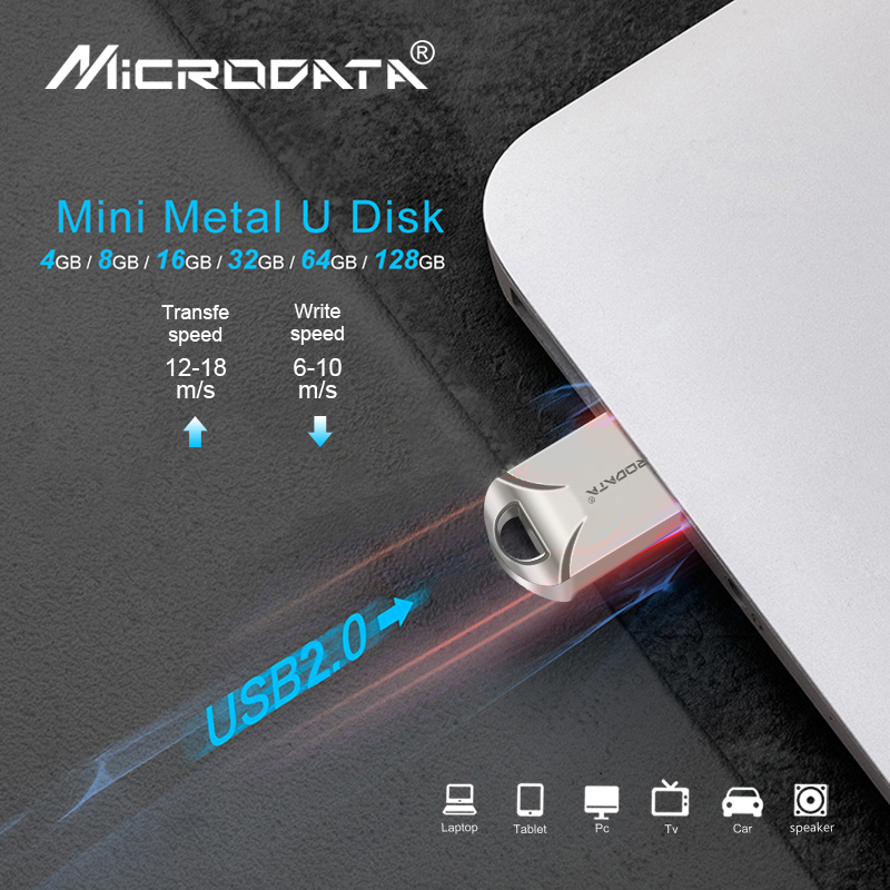 USB2.0 Flash Drives Pendrive 128gb 256gb фamentos usb 2.0 pen drive 64gb 32gb 16gb 8gb metalen USB 2.0 stick usb flash met sleutelhanger