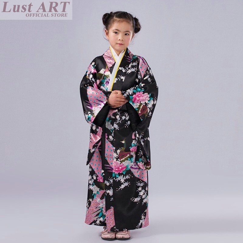 japanse kimono kinderen kind kimono kostuum japanse kleding kimono traditionele japanse kleding AA077: 3 / M