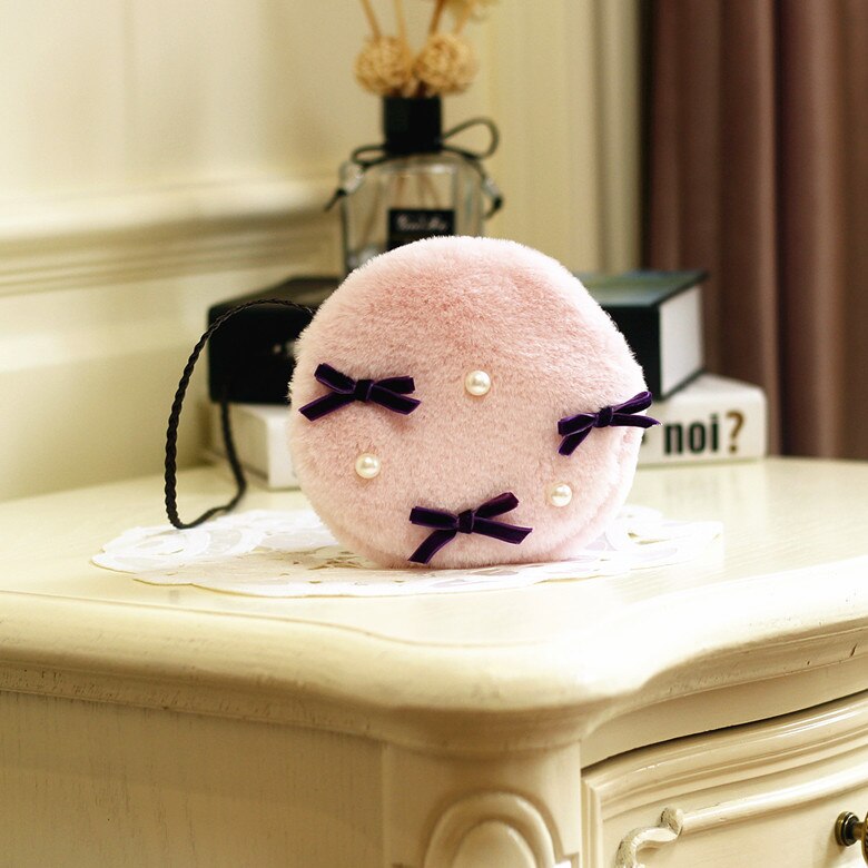 Baby Mini Coin Bag Herfst Winter Faux Fur Crossbody Tassen Voor Meisje Kleine Portemonnee Peuter Kids Party Purse: pink