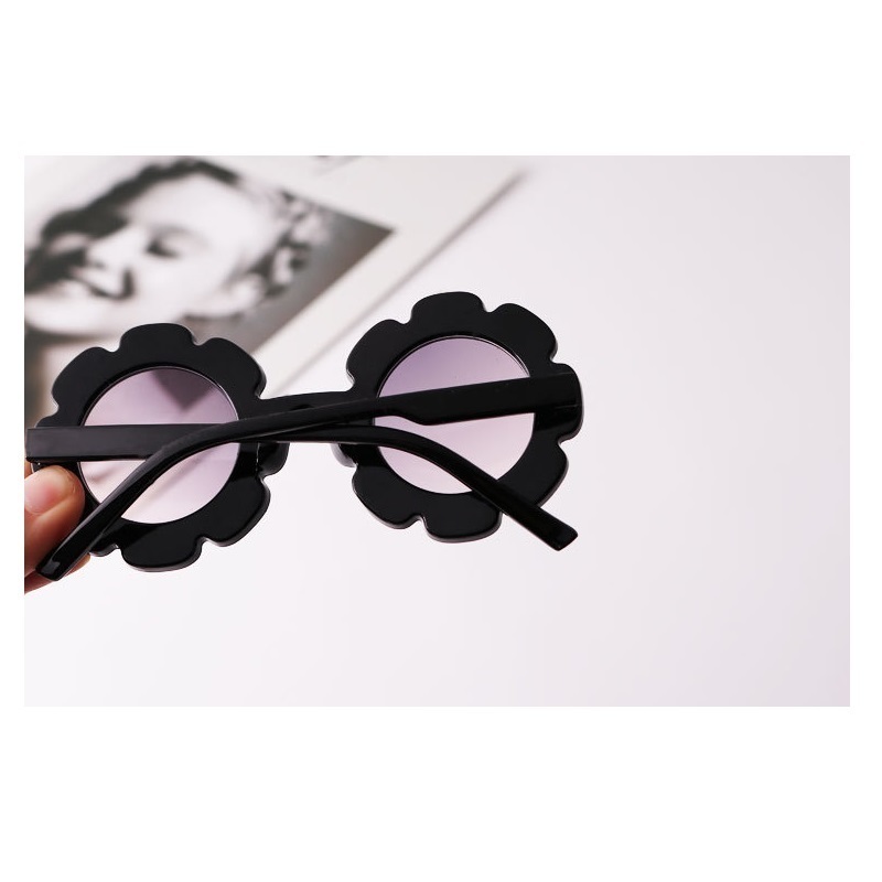 Sun Flower Round Cute kids sunglasses UV400 for Boy girl Lovely baby glasses Children Oculos de sol N554