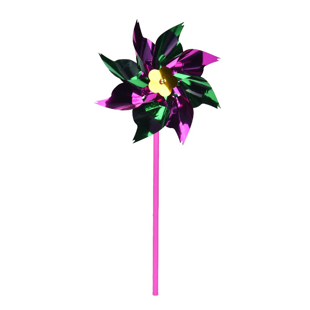 10Pcs Plastic Windmolen Pinwheel Wind Spinner Tuin Gazon Party Decor Speelgoed Kinderen Speelgoed Voor Jongens Meisjes Baby