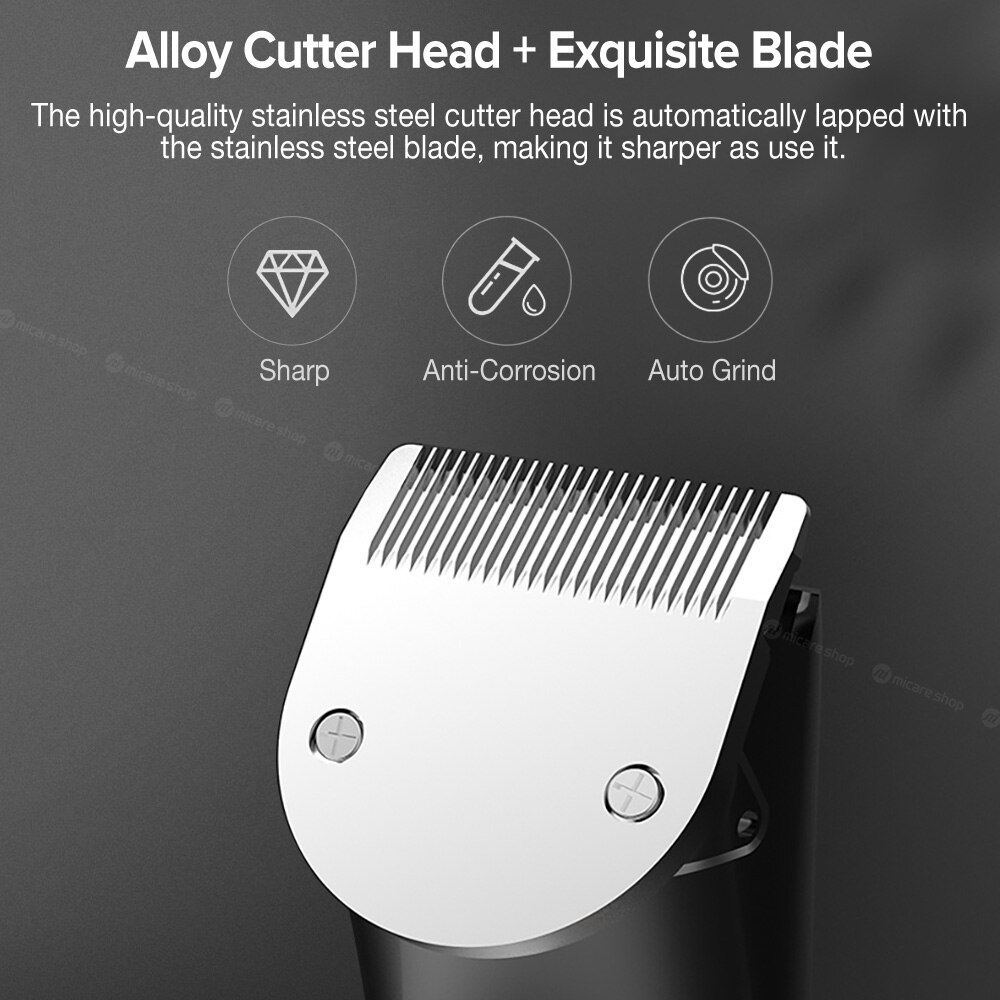 RIWA Electric Hair Clipper Machine Hair Trimmer For Men Washable Hair Cutter Clipper LED Screen USB Rechargeable