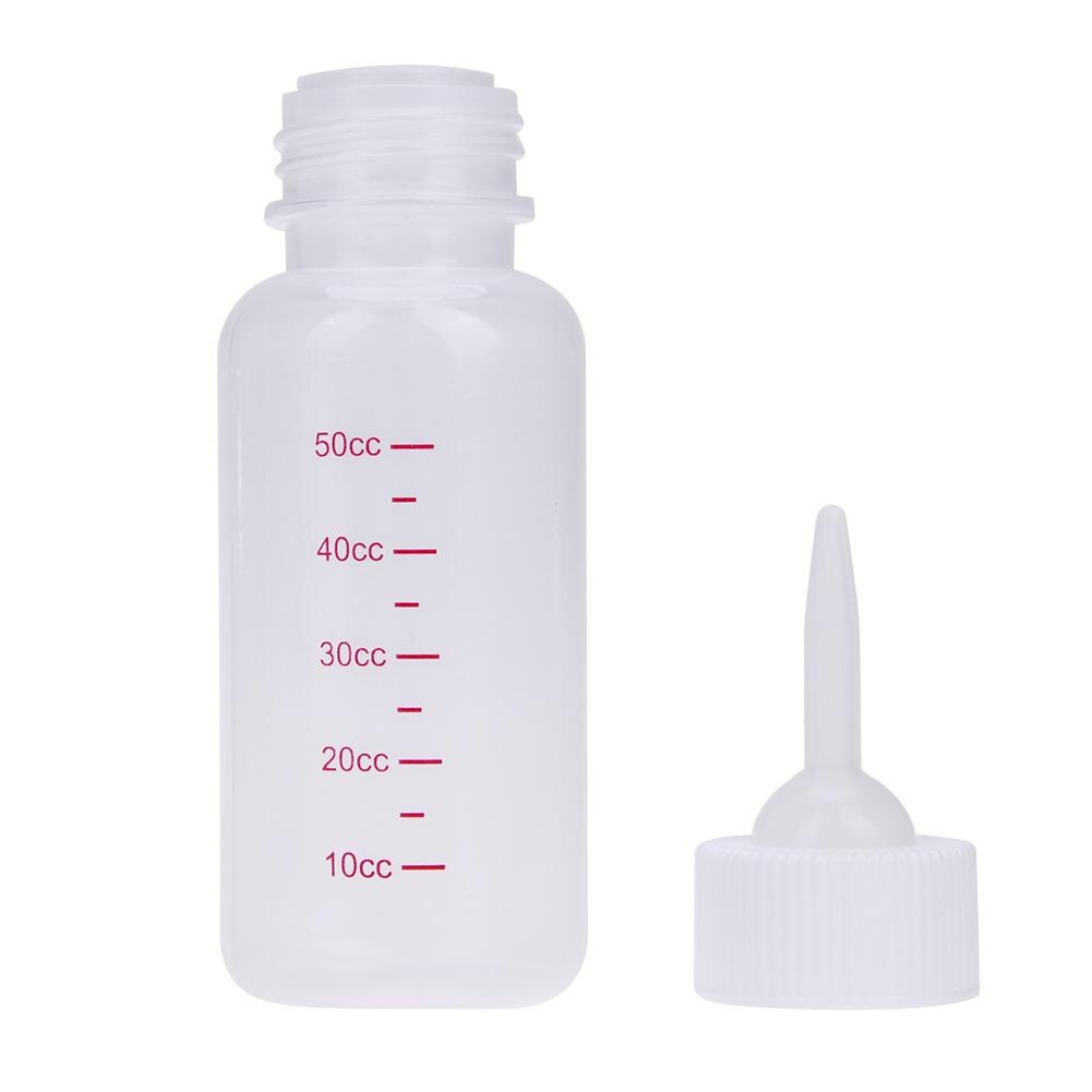 Pet Feeding Bottle Puppy Kitten 50ml Nursing Plastic Automatic Feeder Water Drinking Basin Bowls for Cats Dog