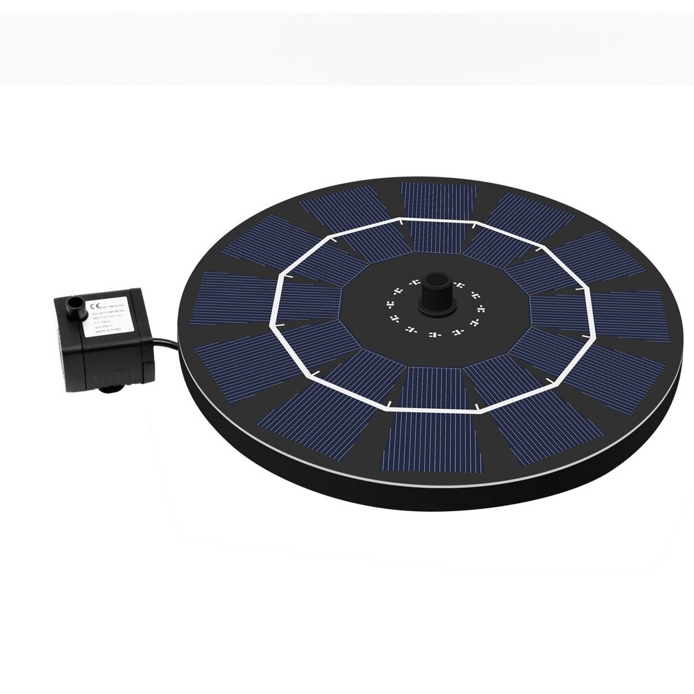 Solar Fountain Solar Powered Fountain Garden Bird Bath Small Pond Floating Solar Fountain Pump Garden Decoration