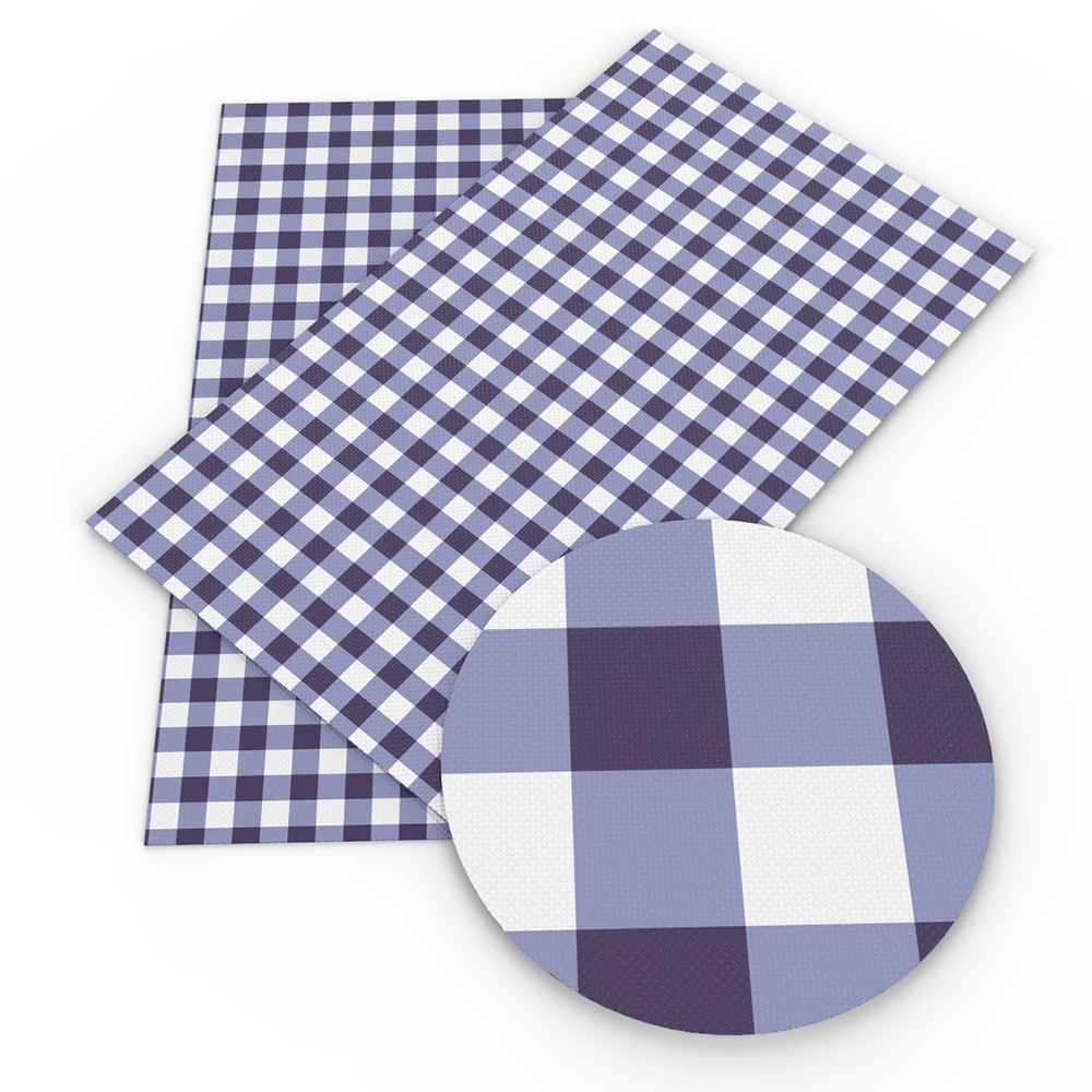 20*34cm plaid printet imiteret læder ark vinyl kunstlæder tøj polstring diy øreringe tilbehør ,1 yc 12903: 1113466001