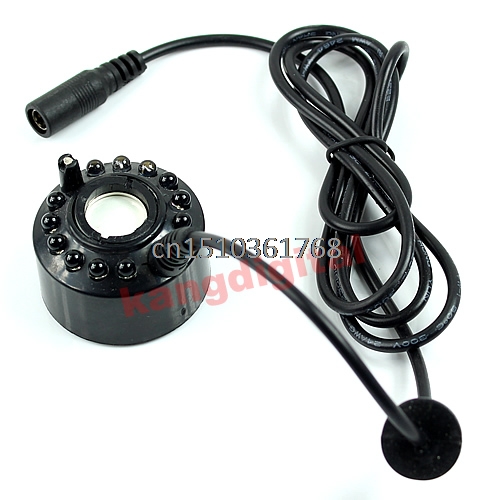 12 LED Ultrasonic Water Fountain Mist Maker Fogger... Grandado