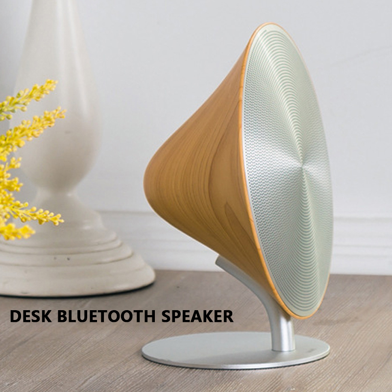 Retro Hout Draadloze Bluetooth Speaker Ondersteuning Nfc Touch Oppervlak Subwoofer Home Audio Bluetooth 4.2 Audio Desktop Stereo Speaker