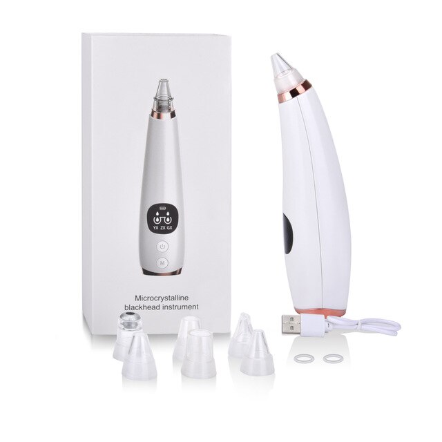 Pore Cleaner Blackhead Remover Vacuum Electric Nose Face Deep Cleansing Skin Care Machine Birthday Beauty Tool: blackhead remover A