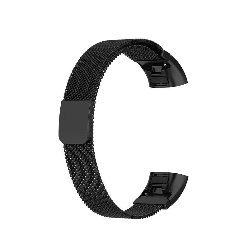 Para Huawei Band 4 Pro / Band 3 Pro pulsera inteligente de correa Milanesa magnética correa de acero inoxidable correa de reloj pulsera