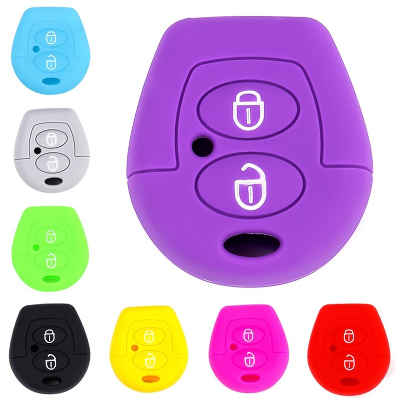 Auto auto siliconen sleutelhoes beschermhoes sleutelbehuizing sleutel afstandsbedieningshoes voor sagitar bora accessoires