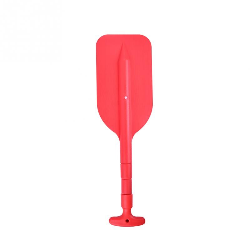 Antislip Fishing Roeispaan Roeien Telescopische Draagbare Lichtgewicht Rafting Outdoor Boot Peddel Veiligheid Aluminium Water Sport: Rood