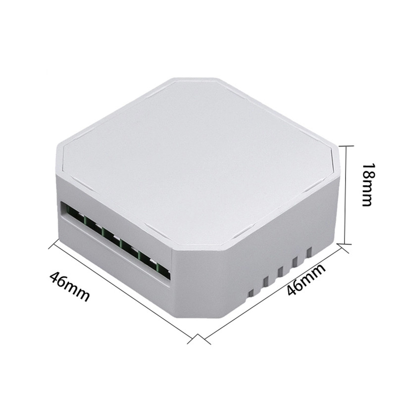 Lonsonho Smart Wifi Schalter Relais 2 Gang 220V Tuya Smart Home Automation Modul Fernbedienung Kompatibel Alexa Google Hause mini