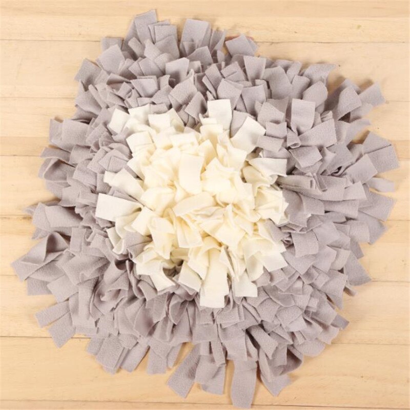 Tapis de bol Anti-étouffement | Tissu en feutre pour animaux domestiques, fuite de nourriture, tapis de bol Anti-étouffement, chiens chats tapis de table, prix de l'énergie, ralentissement de l'alimentation, tapis d'intelligence: Bleu