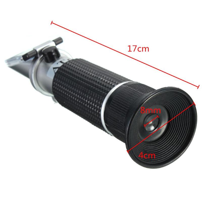 Freezing Point Tester ATC Auto Antifreeze Refractometer Glycol Detector Propylene Tester Freezing Point Fluid Glass Water Tester