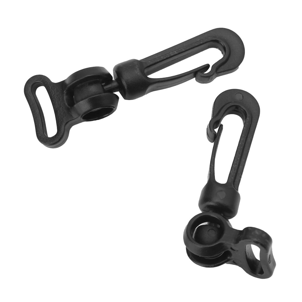 30Pcs Plastic Snap Hook Trigger Clips Buckles for Leather Strap/ Belt Keychain Webbing Pet Leash Hook Backpack Straps Bag Parts