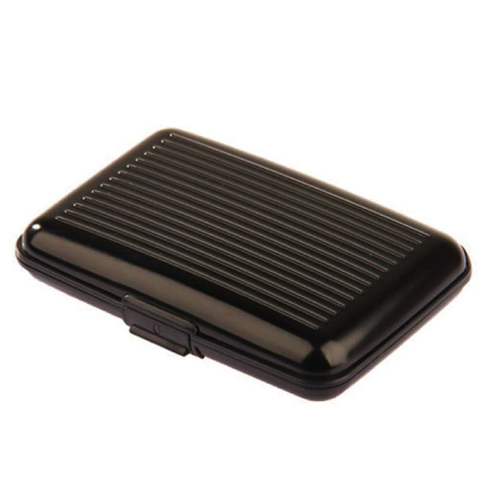 Przenośny portfel na karty kredytowe Metalowy identyfikator Wodoodporny ochraniacz na karty kredytowe dla kobiet i mężczyzn Portfel podróżny: Beżowy