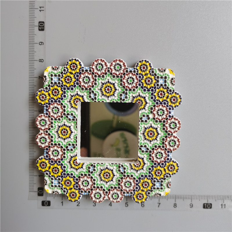 Spain Granada Fridge Magnet Oman Islamic Style Mirror Frame Magnetic Refrigerator Stickers for Home Decor Collection Ideas